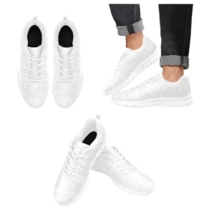 FCK NZS Damen Sneaker &ndash; Silber Cutout Allover